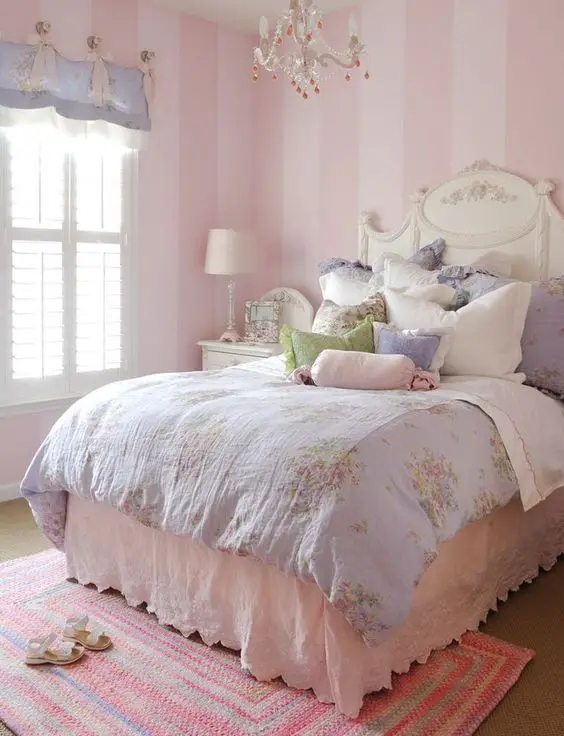 pink princess bedroom