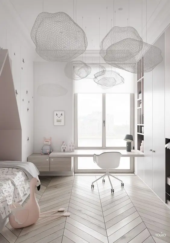 modern kids bedroom