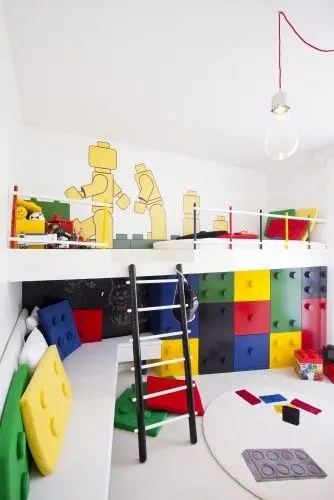 lego themed bedroom