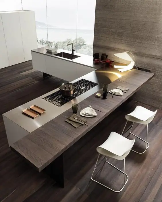 luxurious modern kitchen