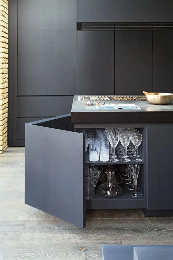 kitchen island storage