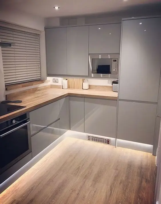 small modern kitchen