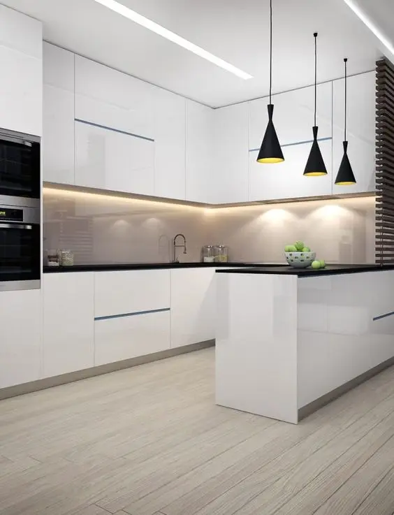 elegant modern kitchen