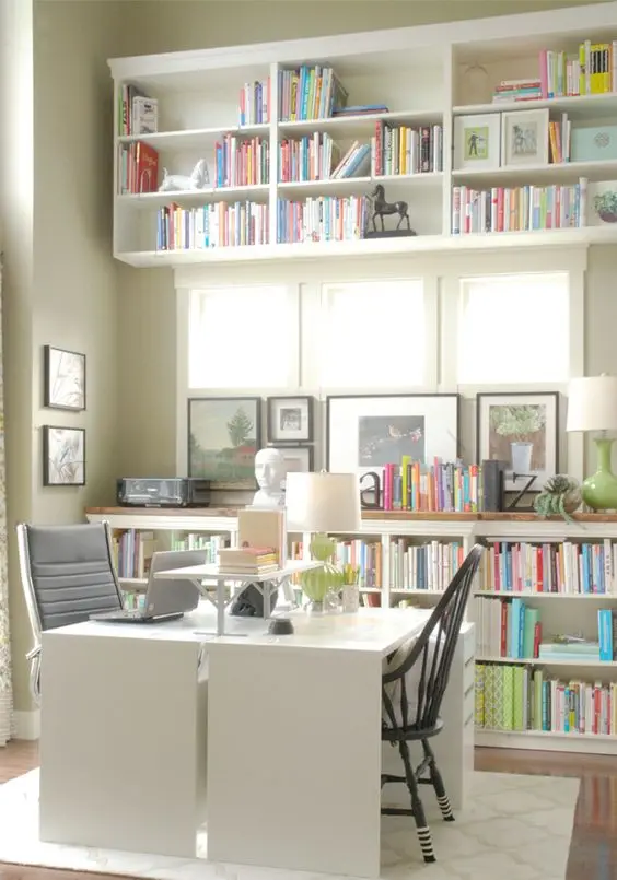 home office shelves