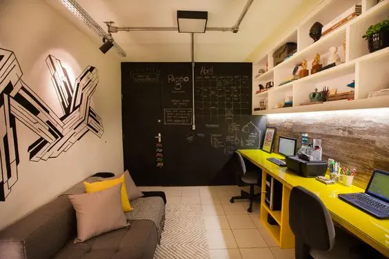 funky home office