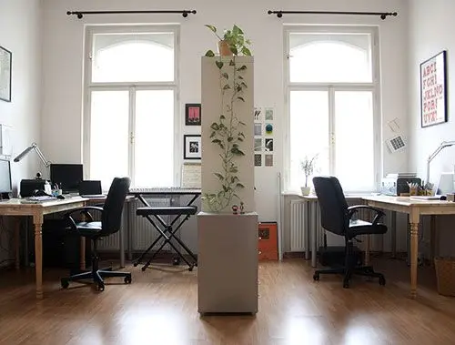 double home office