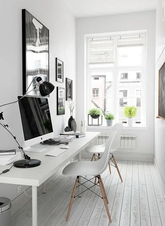 efficient apartment home office