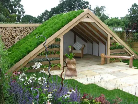 cool garden shed
