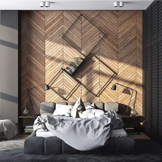 rustic luxurious bedroom