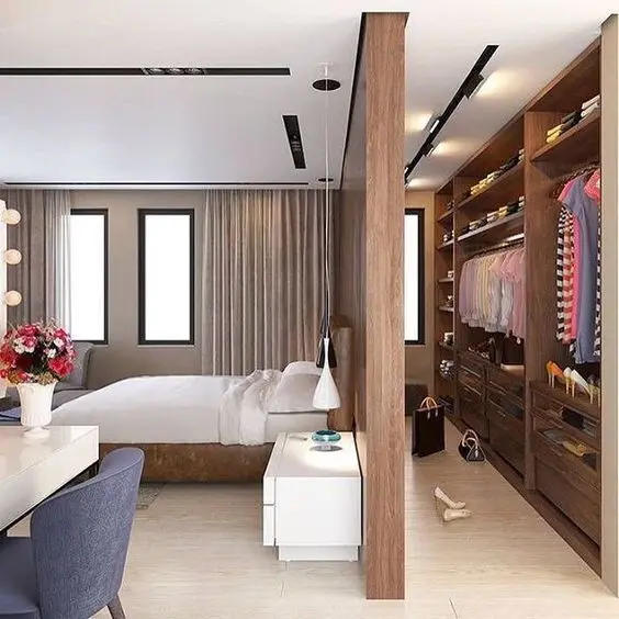 bedroom closet