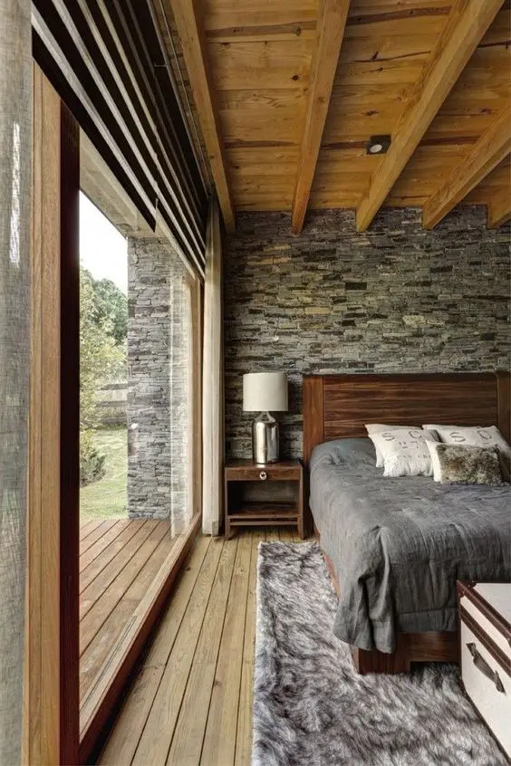 rustic ranch bedroom