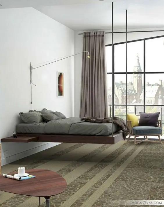 hanging bed