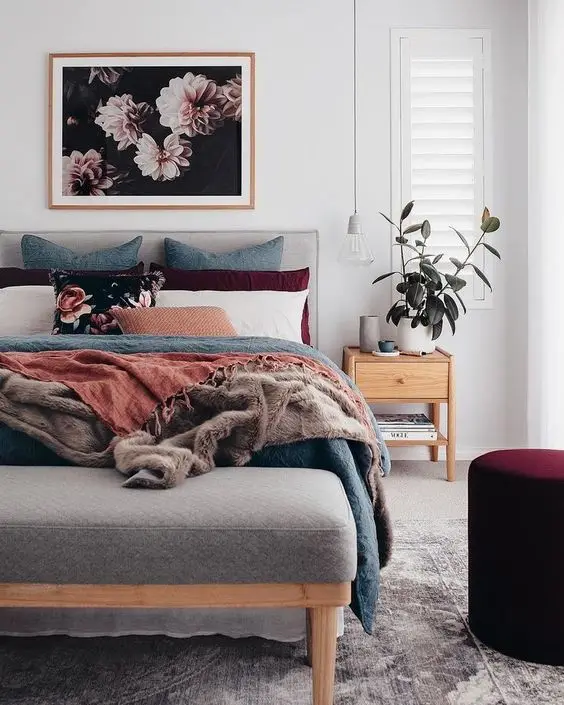 colourful bedroom