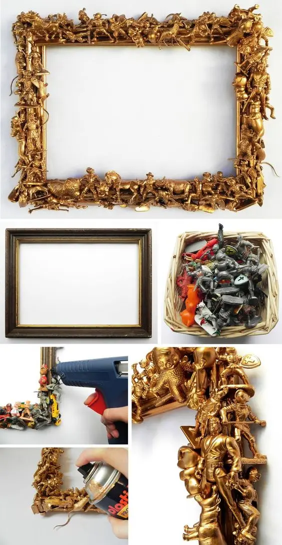 toy lined frame