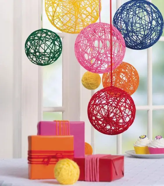 yarn orbs