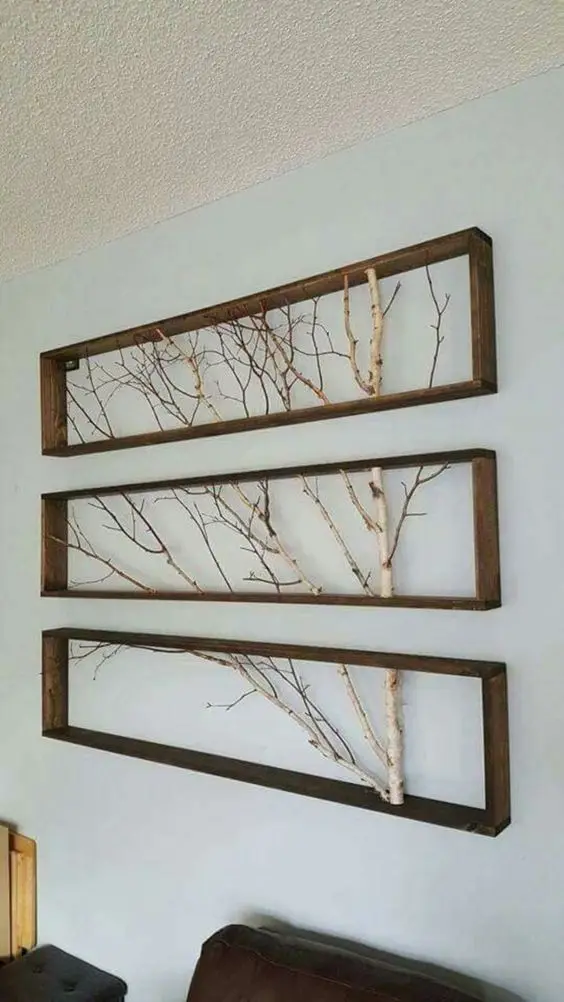 framed twigs