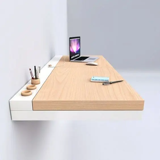 small minimalist office desk