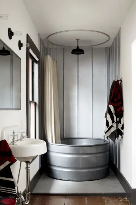 vintage stock tank tub