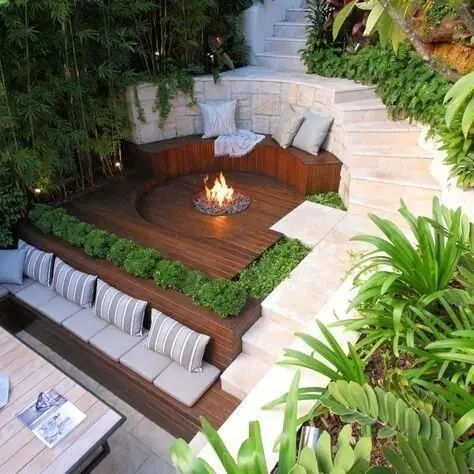 backyard outdoor areas