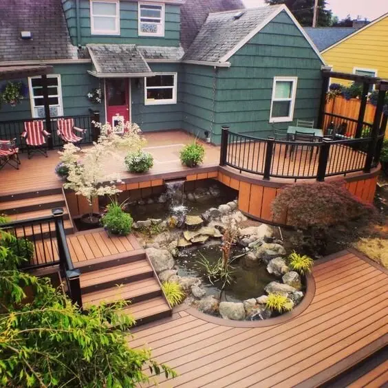 multi-level deck