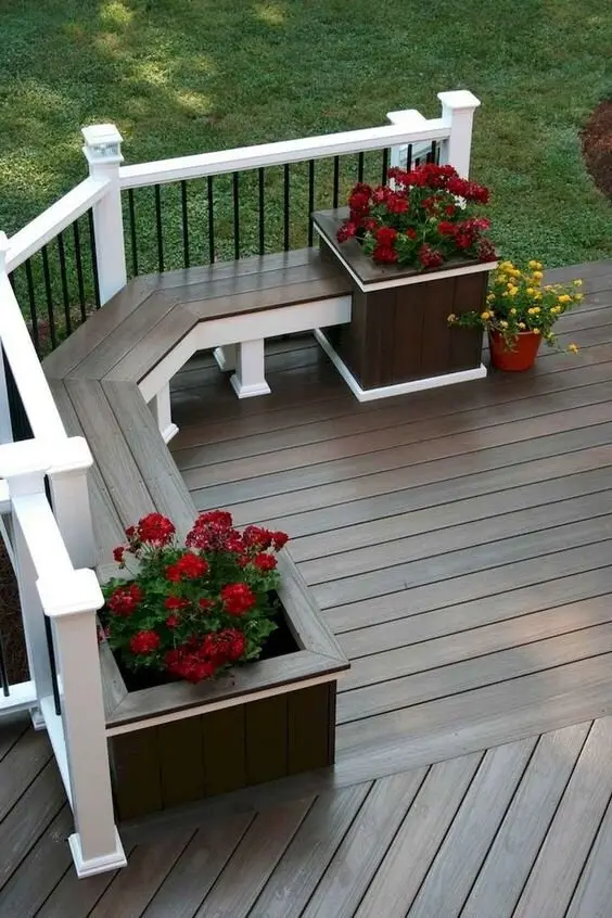 charming farmhouse deck
