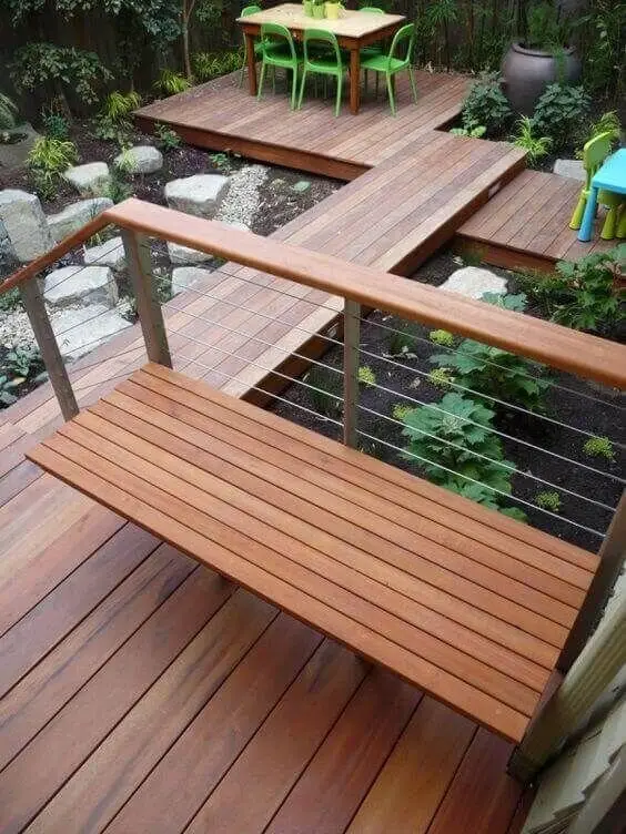 deck and walkways