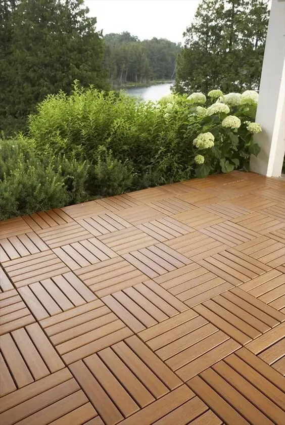 interlocking deck tiles