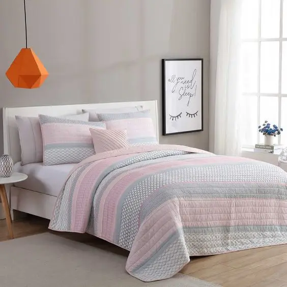 modern pastel bedroom