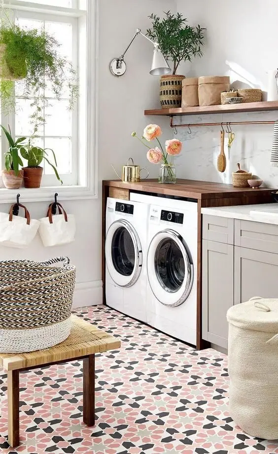 delightful laundry room