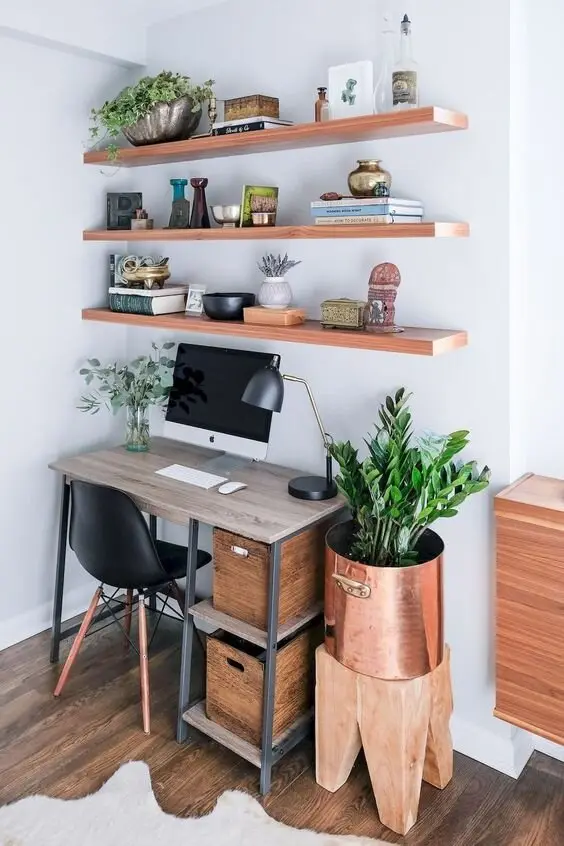 small modern home office