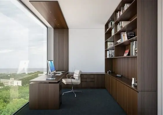 home office with a view