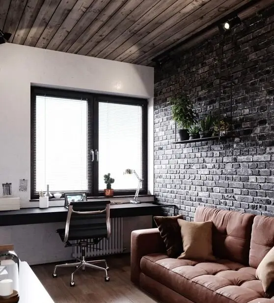 industrial home office design