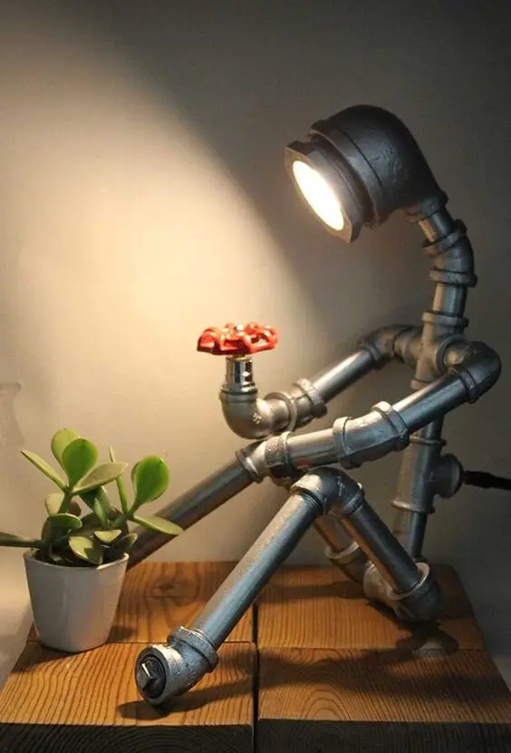 iron lamp