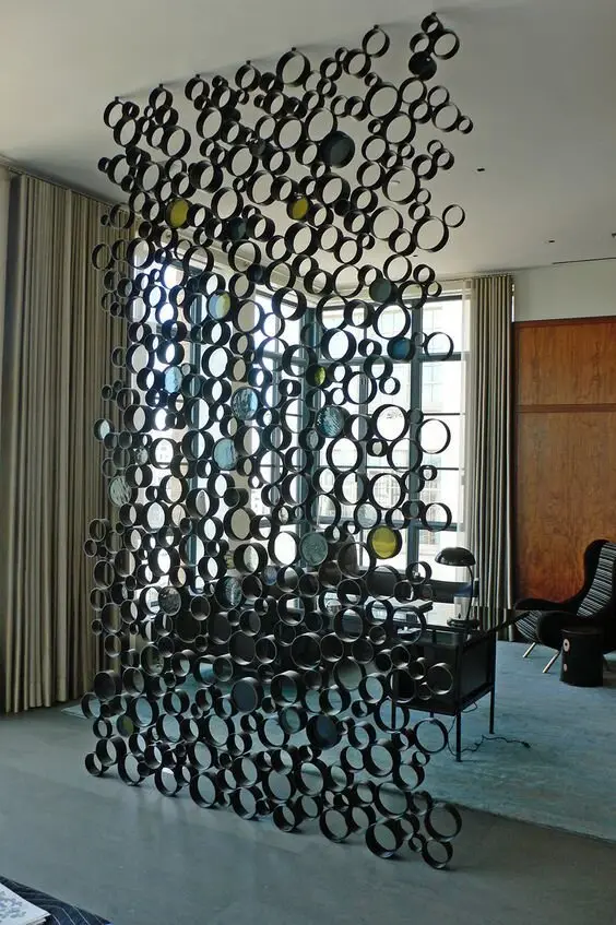 diy pipe room divider