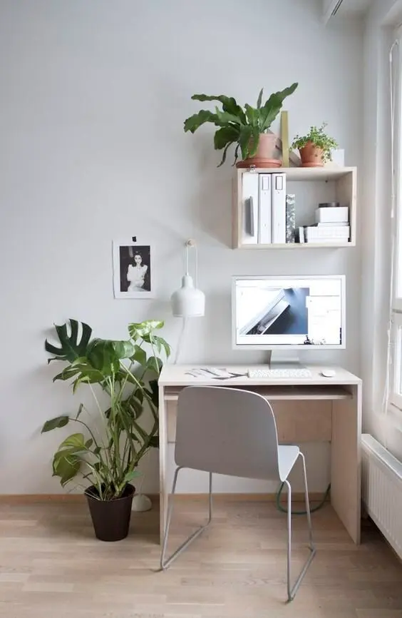 small modern home office