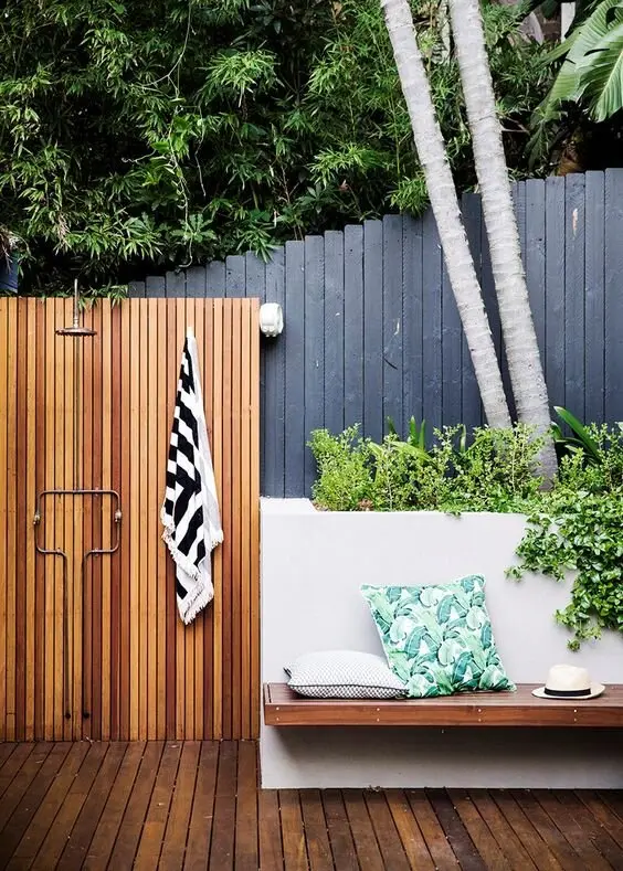resort outdoor shower