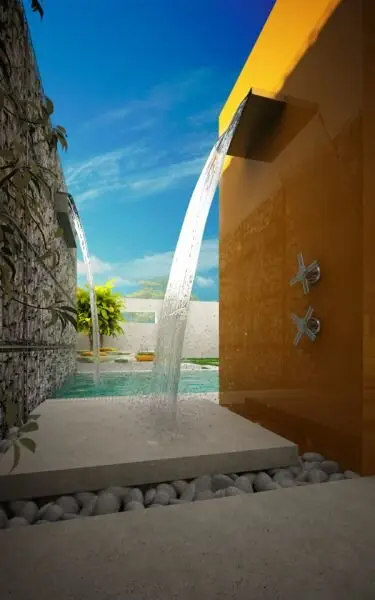 party waterfall shower