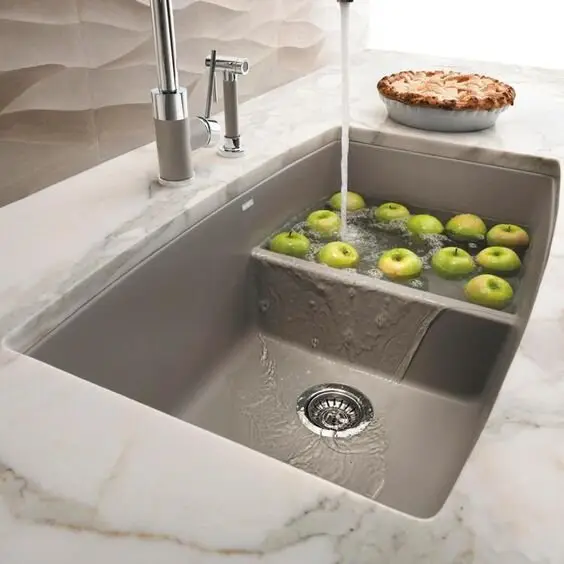 low divide kitchen sink