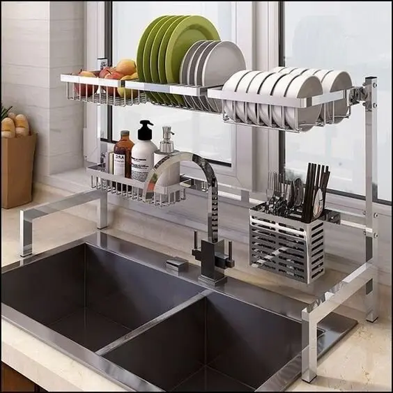 kitchen sink organiser rack