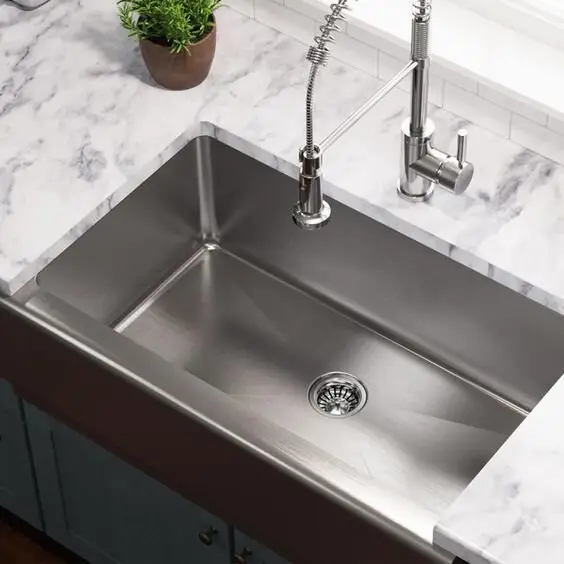 stainless steel kitchen sink