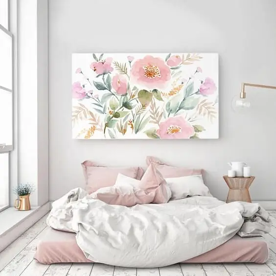 bright modern girls bedroom