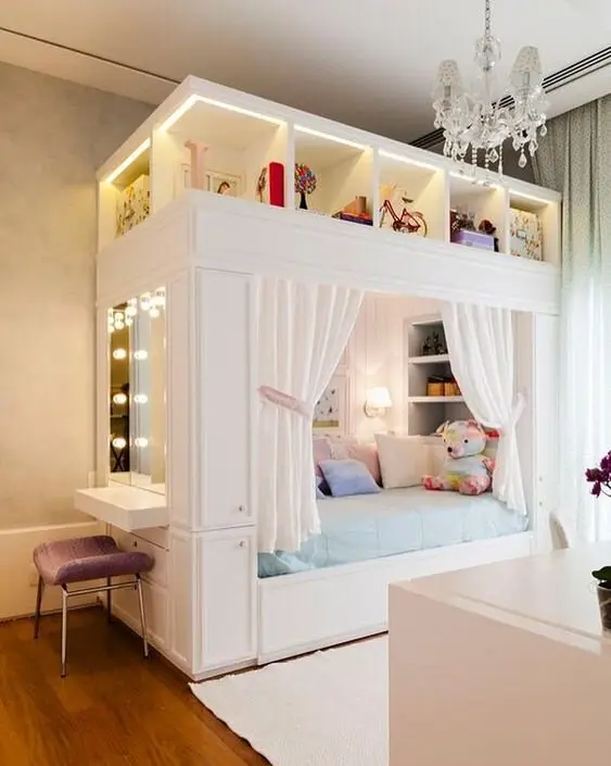builtin alcove bed
