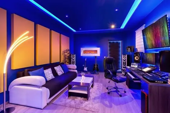 man cave game room
