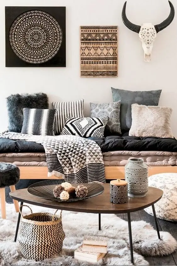 boho living room