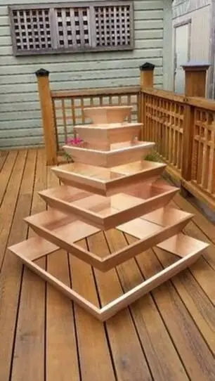 tiered garden planter