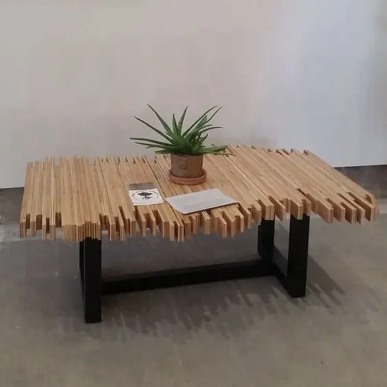 diy plywood coffee table