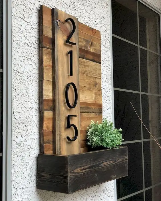 diy house number