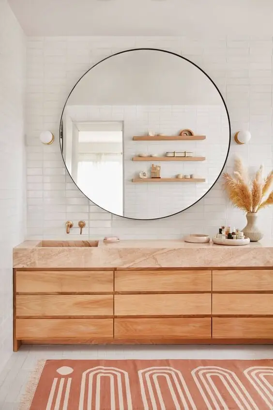 desert themed bathroom