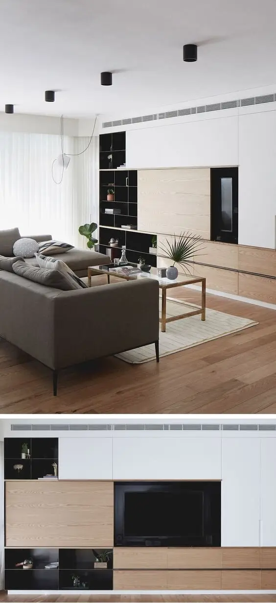 built in entertainment center