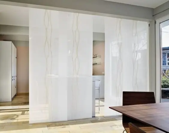Japanese fabric curtain